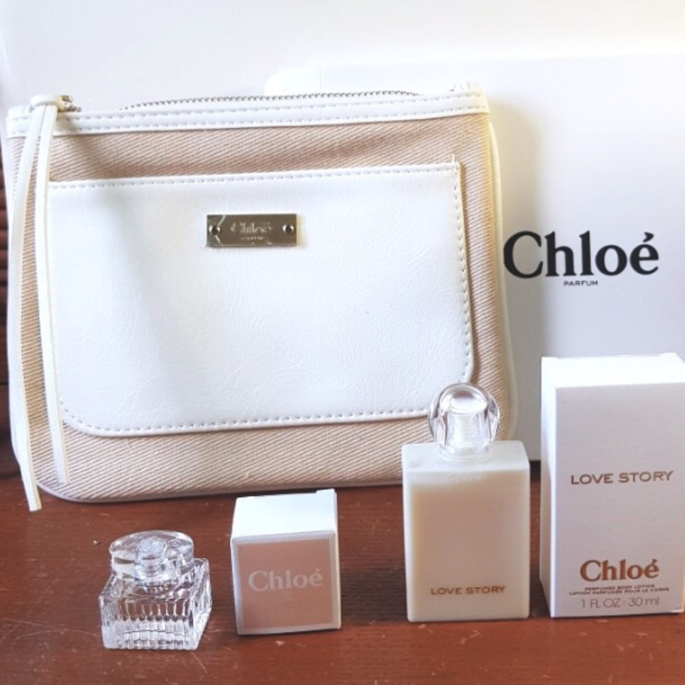 Chloé parfum zip pouch